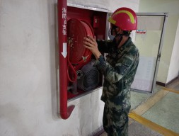 新科技 新管理——宁夏分公司第四中队开展智能化消防设施设备检查工作